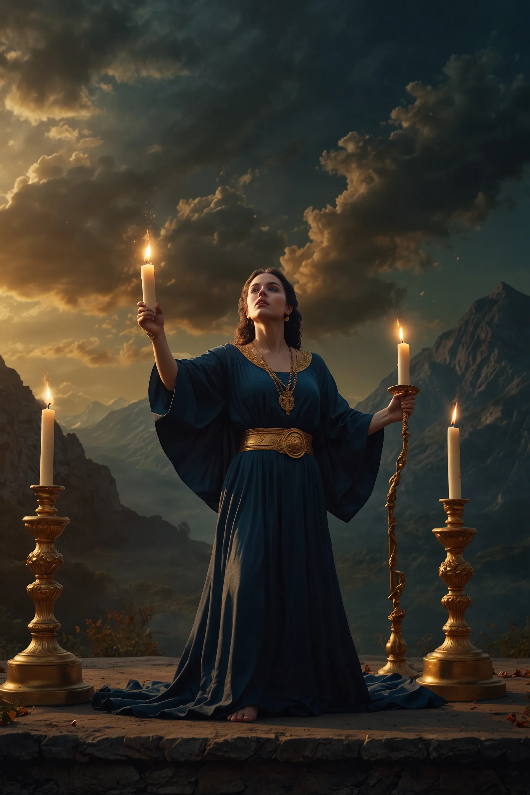 Carta del tarot El Juicio — baraja de Véloris